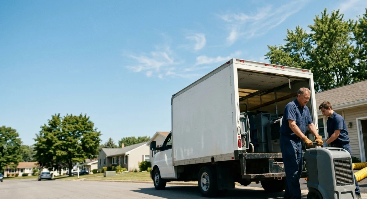 Water Damage Cleanup in Chesterfield, MO near me